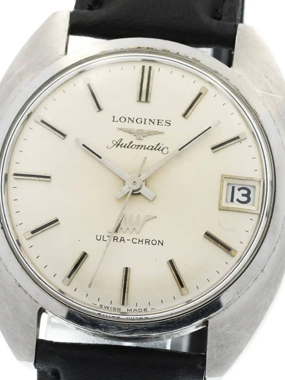 LONGINES Ultracron Date Cal.431 Silver Dial Automatic Men's Watch_965354